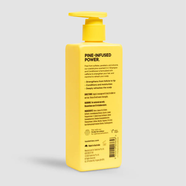 2-in-1 Shampoo & Conditioner | Tooletries