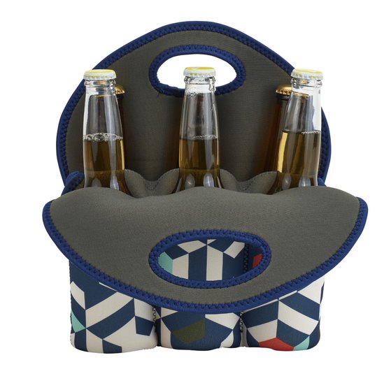 Geo 6 Pack Neoprene Cooler Carrier