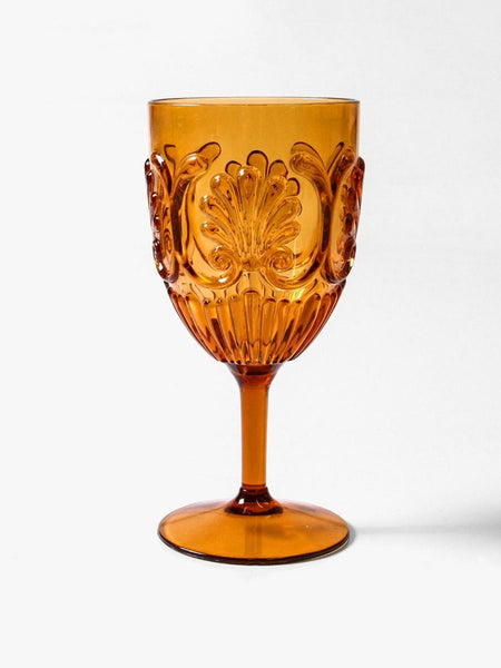 Amber Flemington Acrylic Wine Glass