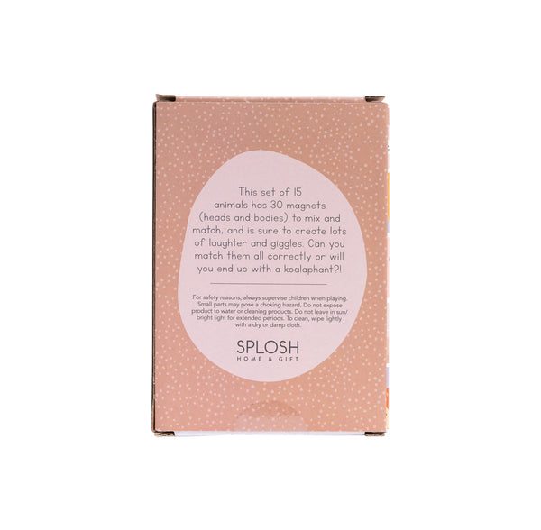 Kids Animal Mix & Match Magnet Set
