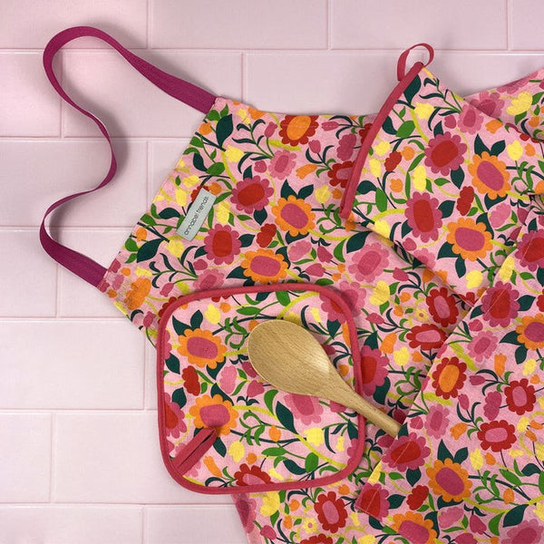 Flower Patch Tea Towel