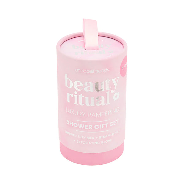 Beauty Ritual Pink Shower Gift Set
