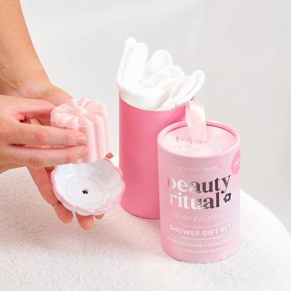 Beauty Ritual Pink Shower Gift Set