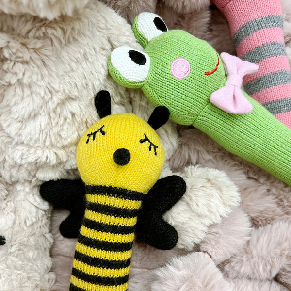 Bumble Bee Baby Rattle