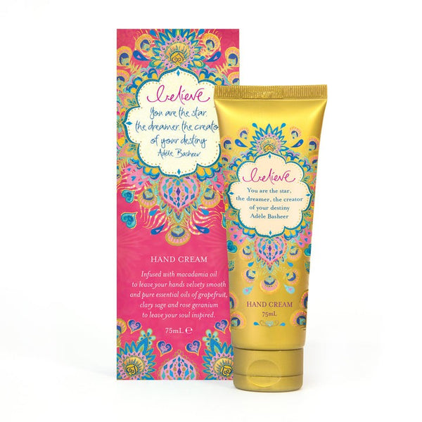 Believe Aromatherapy Hand Cream 75ml