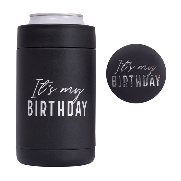 Birthday Insulated Drink Cooler & Badge Set