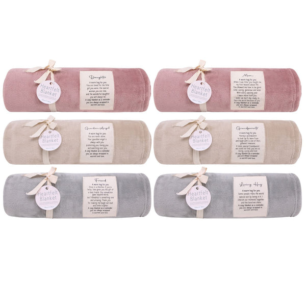 Daughter Heartfelt Blanket