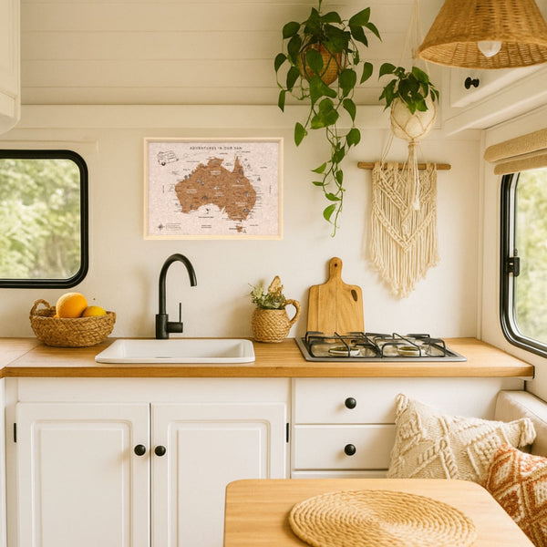 Australia Caravan Travel Map