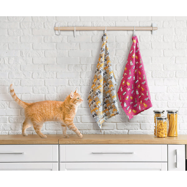 Cat Collective Tea Towel Set