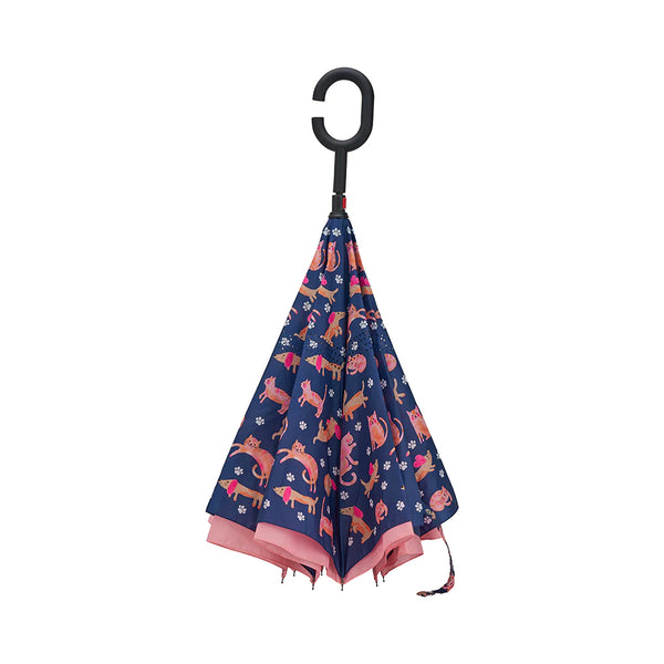 Raining Cats & Dogs Reverse Umbrella