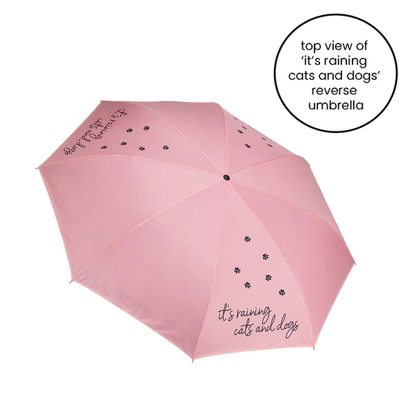Raining Cats & Dogs Reverse Umbrella