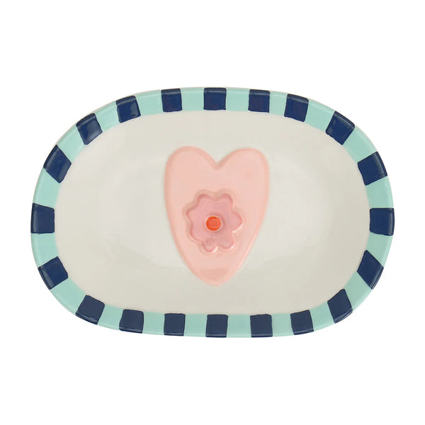 Heartfelt Ceramic Plate