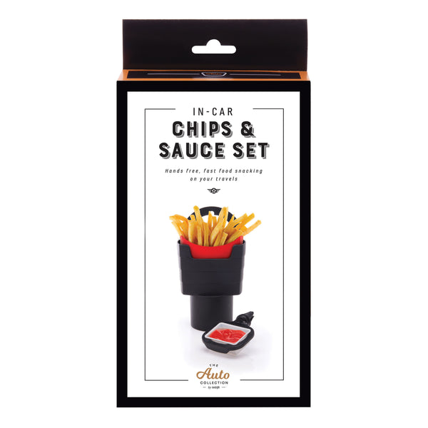 In Car Chips & Sauce Holder Set