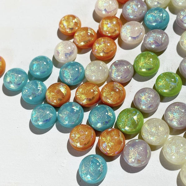 Aqua Earrings | Samantha Abbott Glass