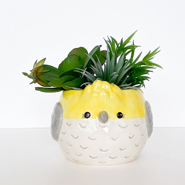 Cockatoo Bird Pot