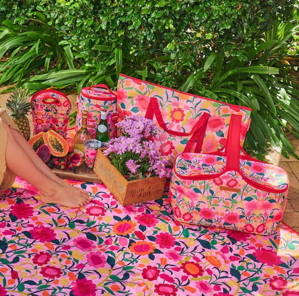 Drinks Cooler Bag | Flower Patch
