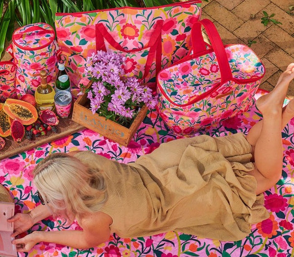 Drinks Cooler Bag | Flower Patch