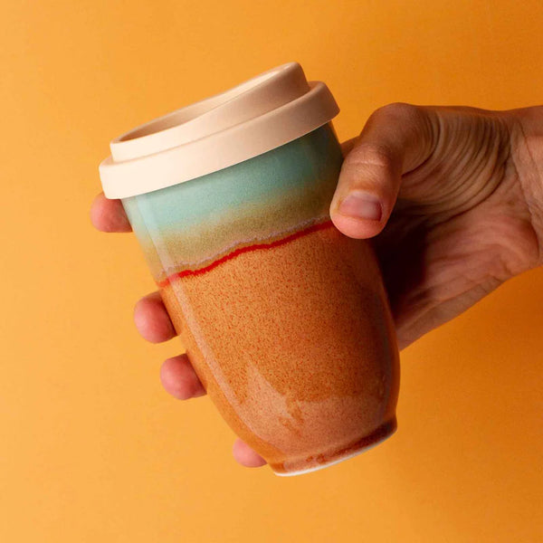 Coral Dreaming Travel Cup