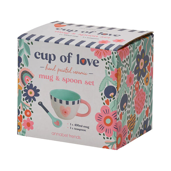 Cup of Love Mug & Spoon Set