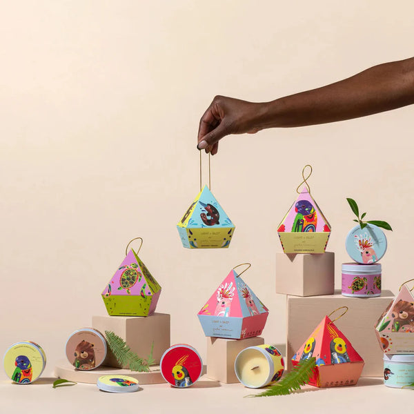 Turtle Hanging Candle Bauble | Juniper Berry