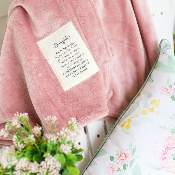 Daughter Heartfelt Blanket