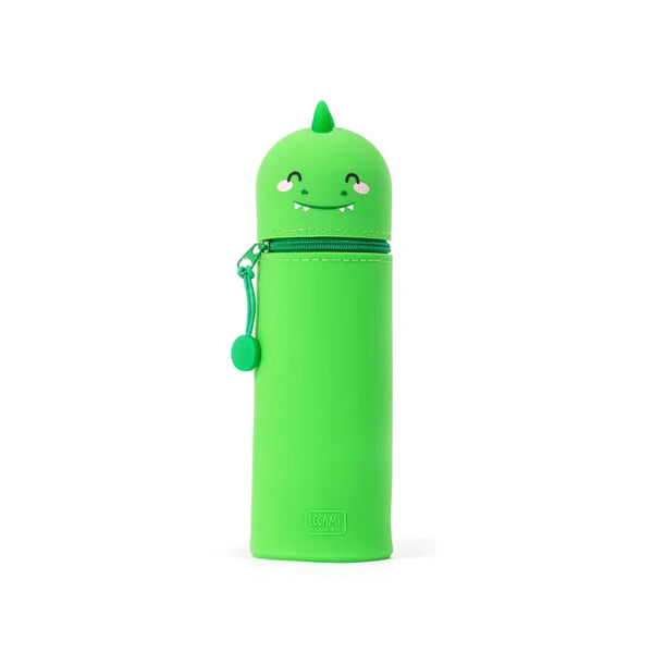 Dino Silicone 2 in 1 Pencil Case