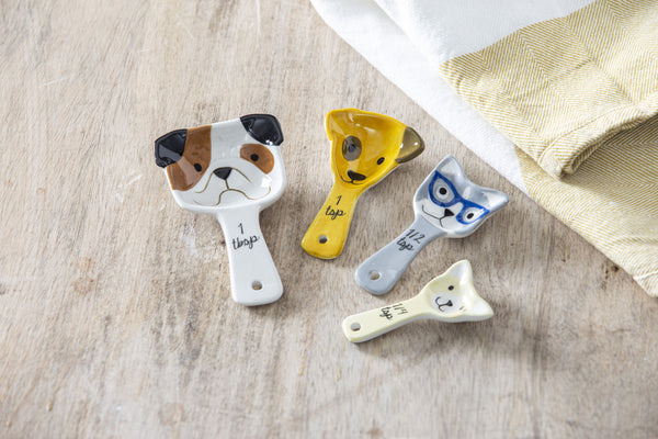 Dog Measuring Spoons | Davis & Waddell