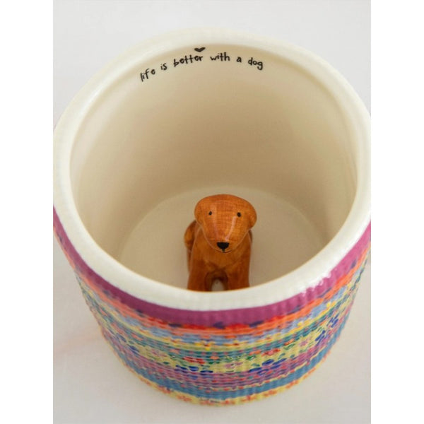 Peekaboo Dog Mug
