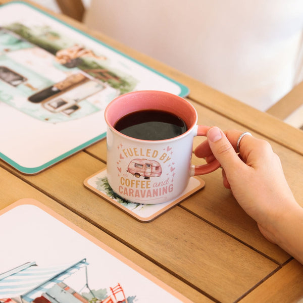 Fuelled By Coffee Caravan Mug