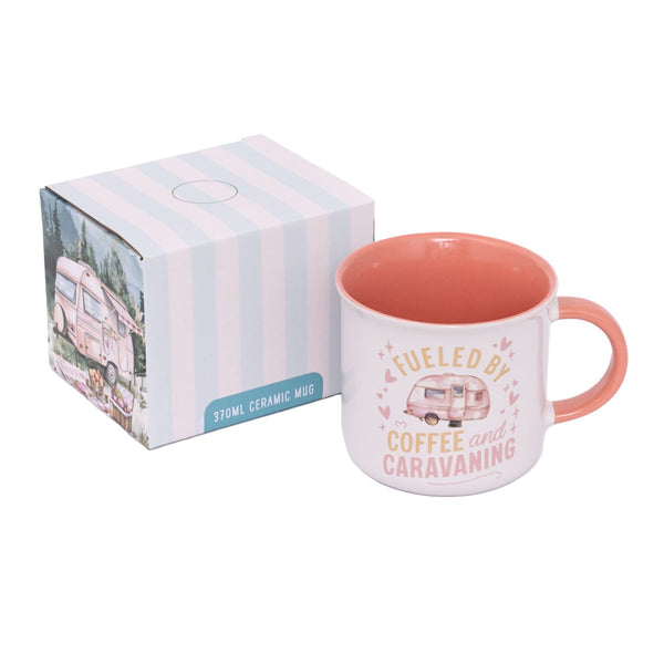 Fuelled By Coffee Caravan Mug