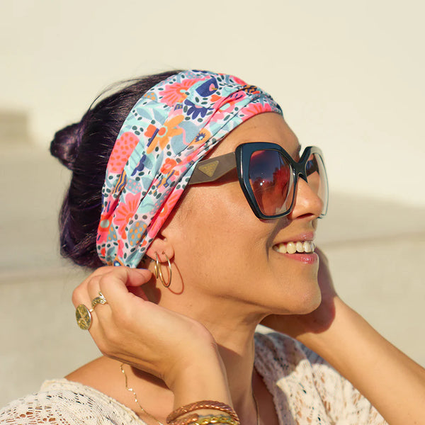 Garden Love Hair Happy Wrap