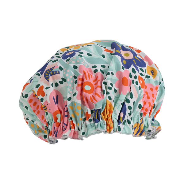 Garden Love Shower Cap