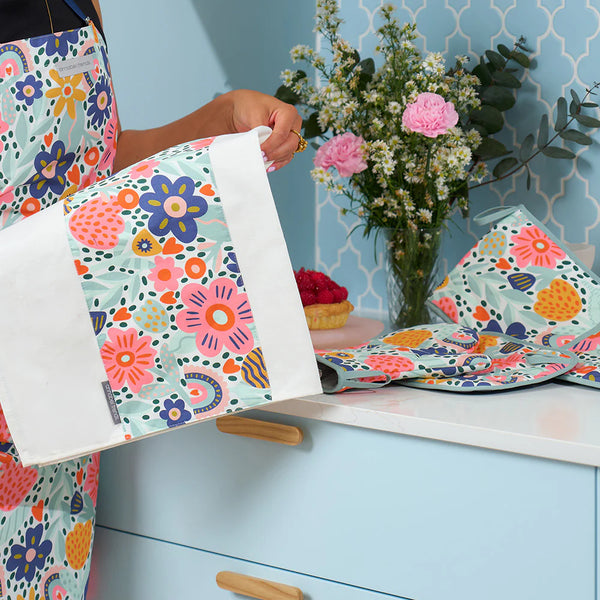 Garden Love Tea Towel