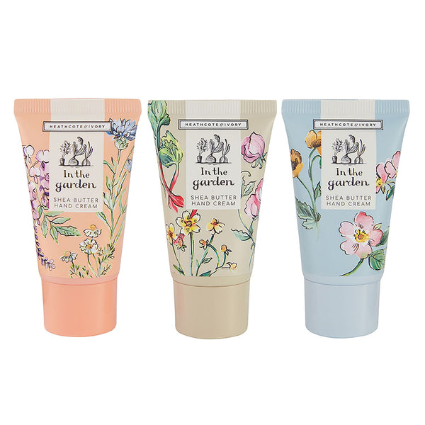In The Garden Hand Cream Trio | Heathcote & Ivory