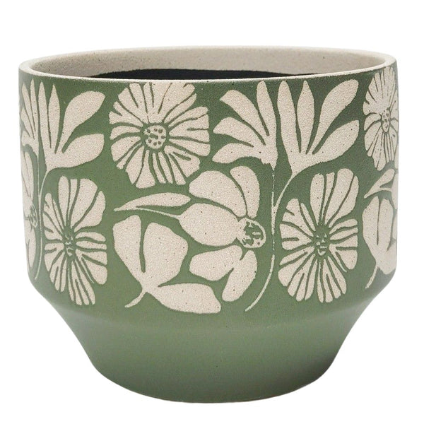 Green Matisse Pot