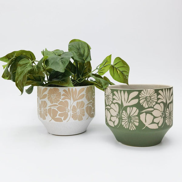 Green Matisse Pot
