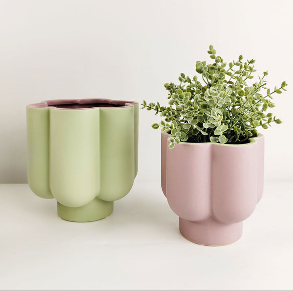 Groovy Flower Pot