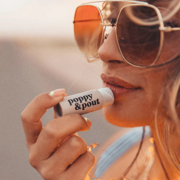 Poppy & Pout Lip Balm | Island Coconut