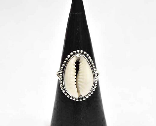 Cowrie Shell Ring