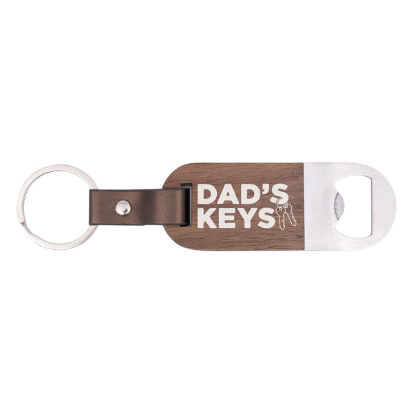 Dad's Keys Bottle Opener Keyring