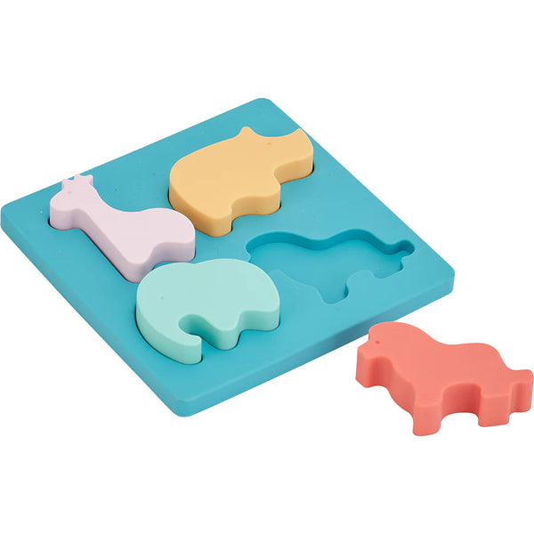Land Animals Silicone Puzzle