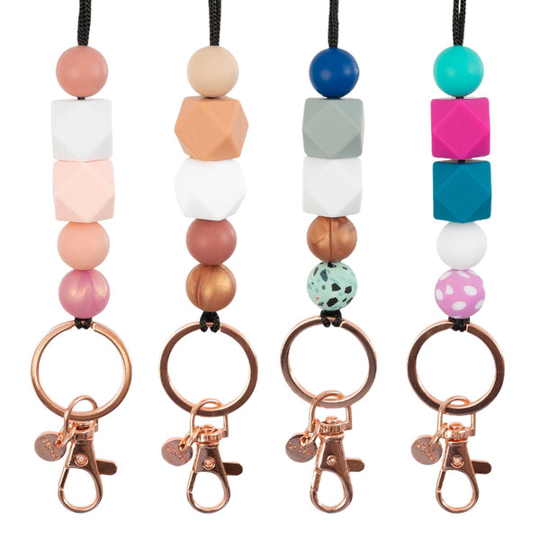 Spearmint Beaded Lanyard