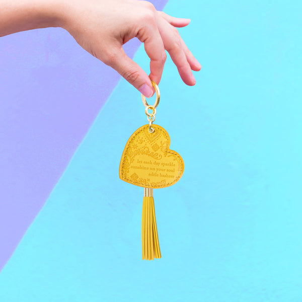 Limoncello Heart Keyring