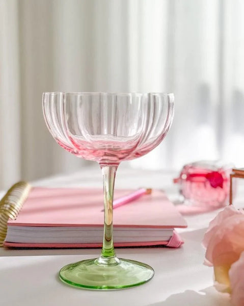 Lotti Tulip Cocktail Glasses Set of 2