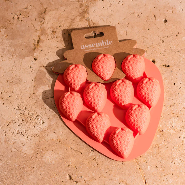 Strawberry Silicone Ice Tray
