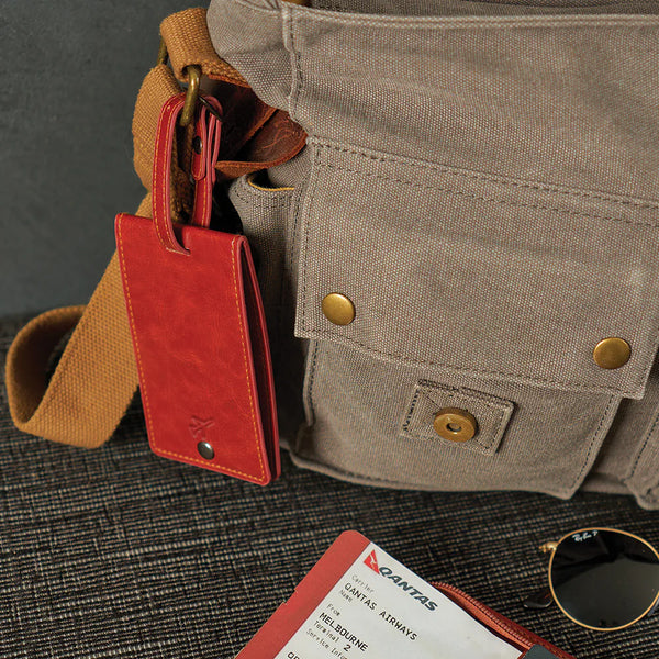 Gentleman's Luggage Tag