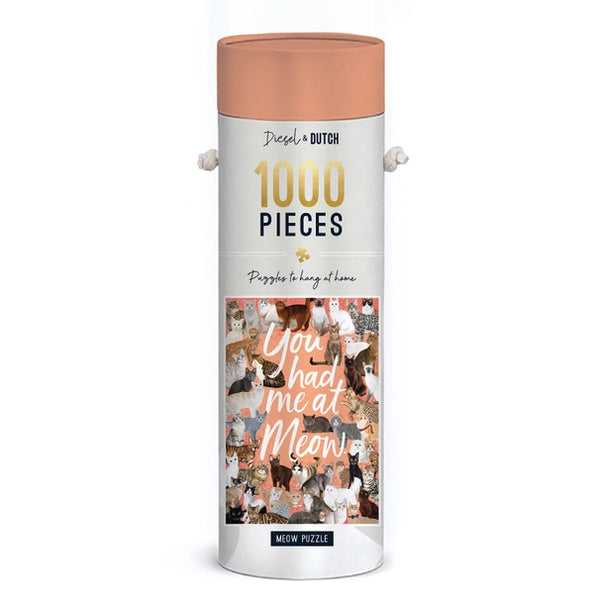 Cat Meow 1000pc Jigsaw Puzzle