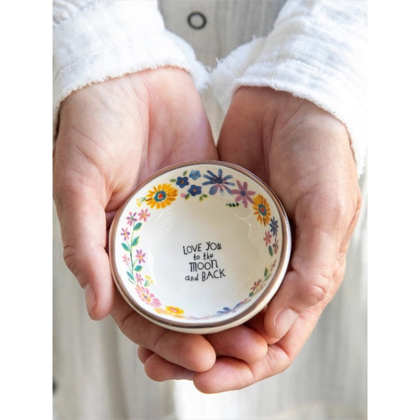 Love You To The Moon Trinket Dish