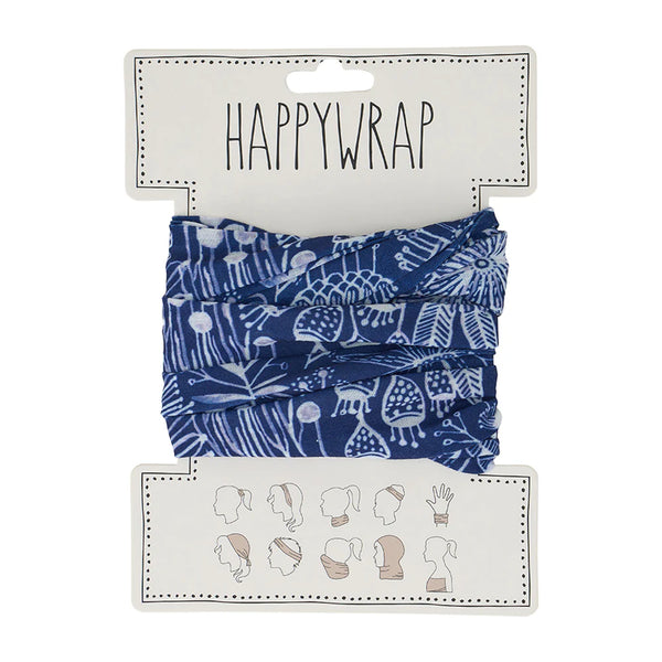Navy Natives Hair Happy Wrap