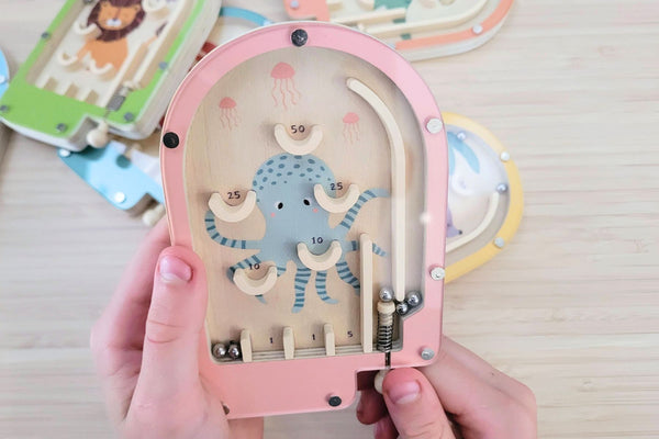 Octopus Mini Pinball Game